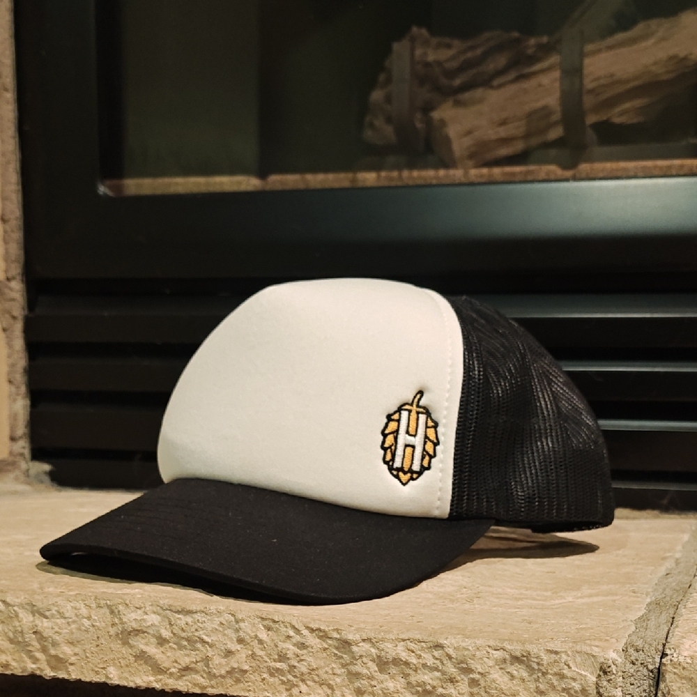 Black and White Trucker Hat